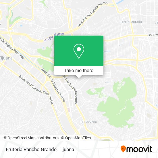 Fruteria Rancho Grande map