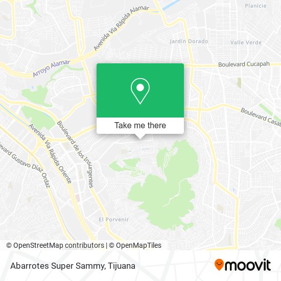 Mapa de Abarrotes Super Sammy