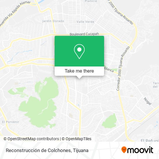 Mapa de Reconstrucción de Colchones