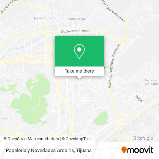 Papeleria y Novedades Arcoíris map
