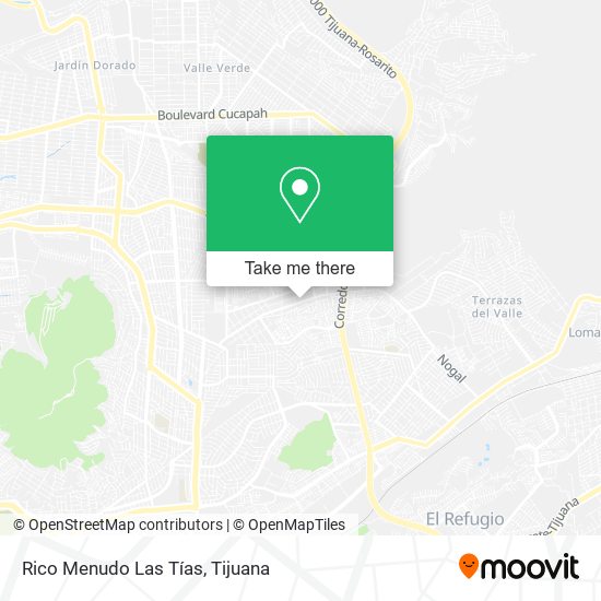Rico Menudo Las Tías map
