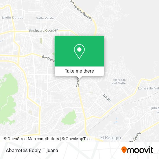 Abarrotes Edaly map
