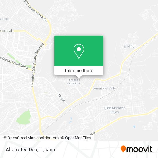 Abarrotes Deo map