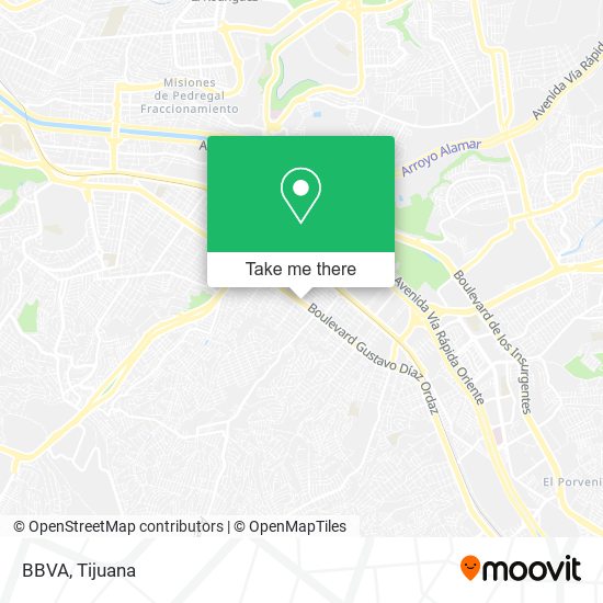 BBVA map