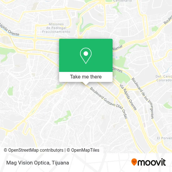 Mag Vision Optica map