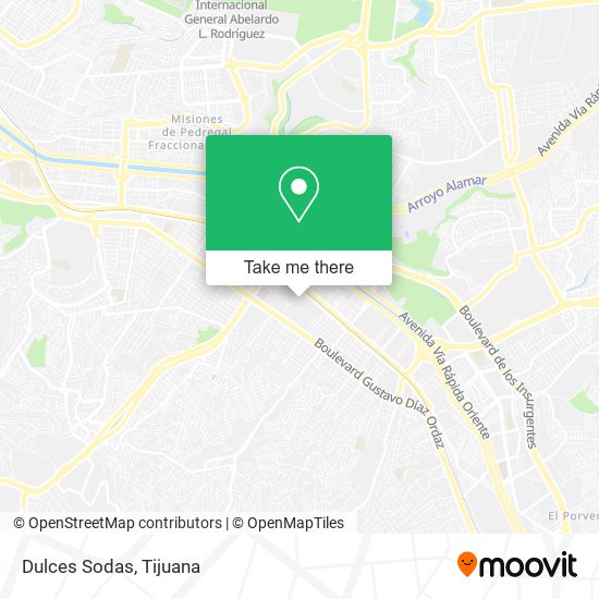Mapa de Dulces Sodas