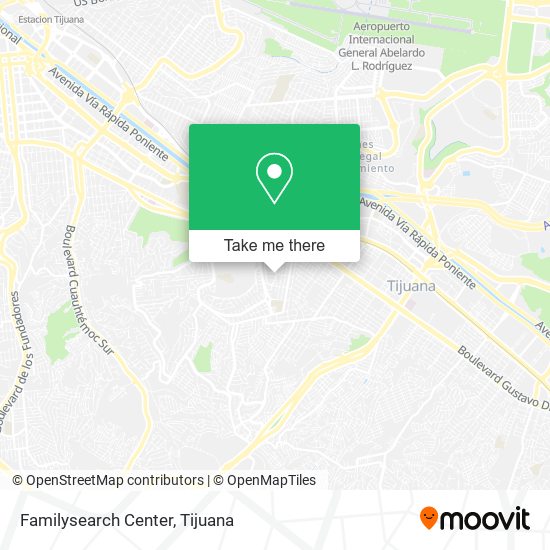 Mapa de Familysearch Center
