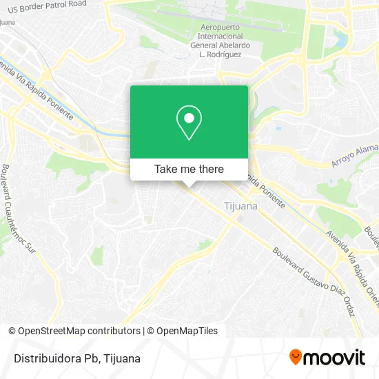Mapa de Distribuidora Pb
