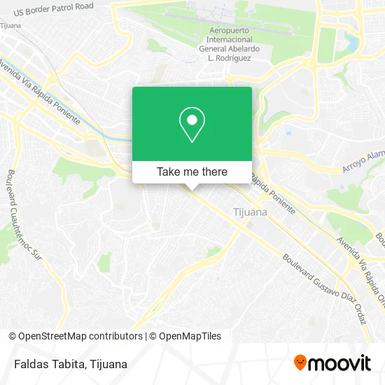 Mapa de Faldas Tabita