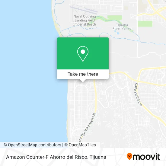 Amazon Counter-F Ahorro del Risco map
