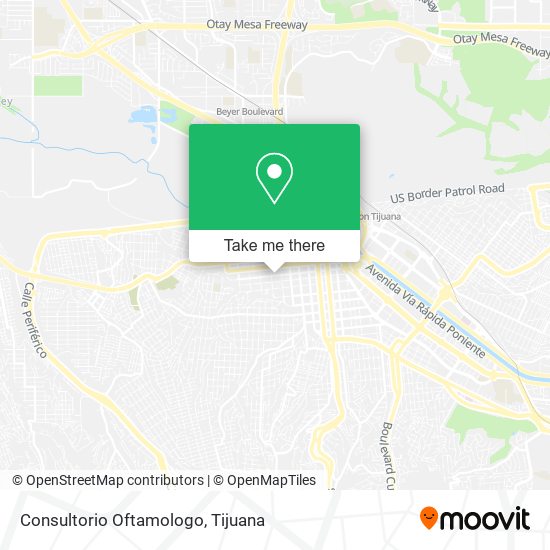Consultorio Oftamologo map
