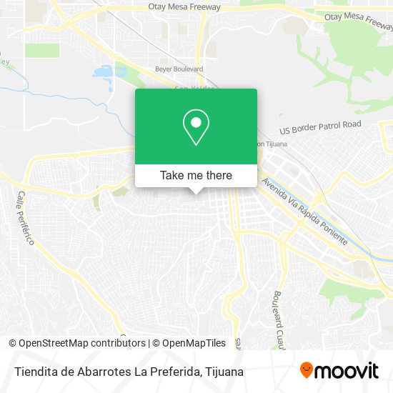 Tiendita de Abarrotes La Preferida map