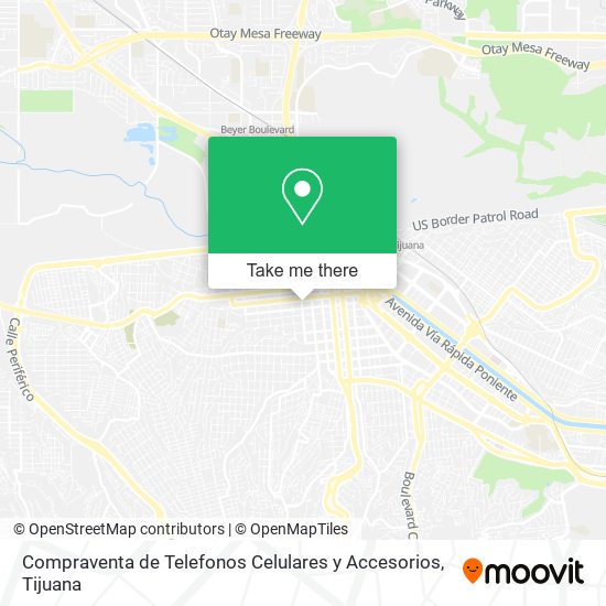 Compraventa de Telefonos Celulares y Accesorios map