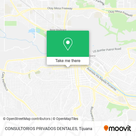 Mapa de CONSULTORIOS PRIVADOS DENTALES