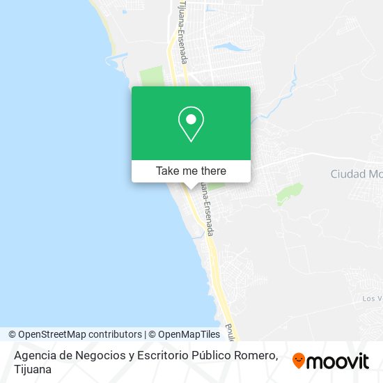 Agencia de Negocios y Escritorio Público Romero map