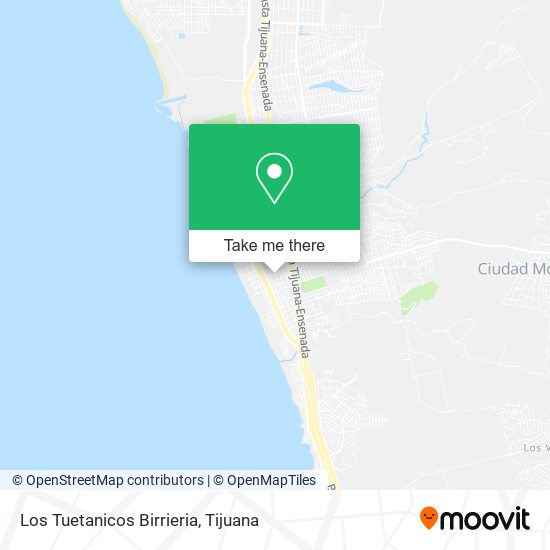 Los Tuetanicos Birrieria map