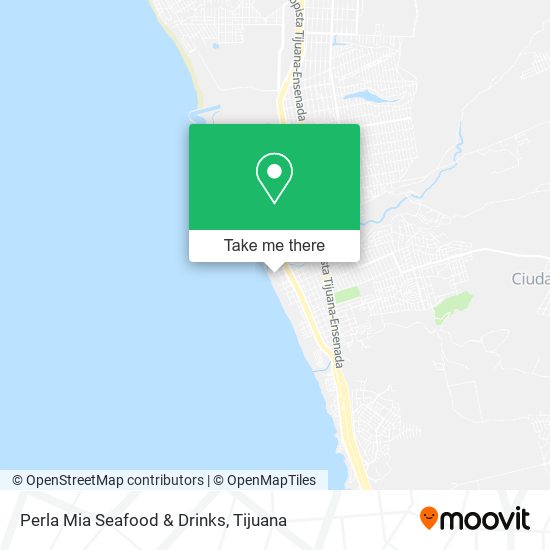 Mapa de Perla Mia Seafood & Drinks
