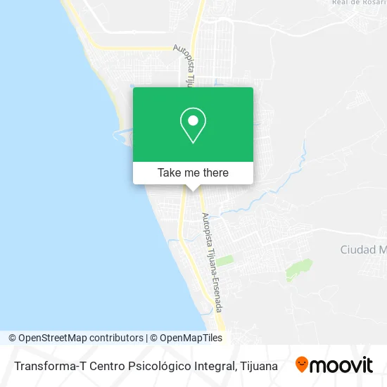 Mapa de Transforma-T Centro Psicológico Integral