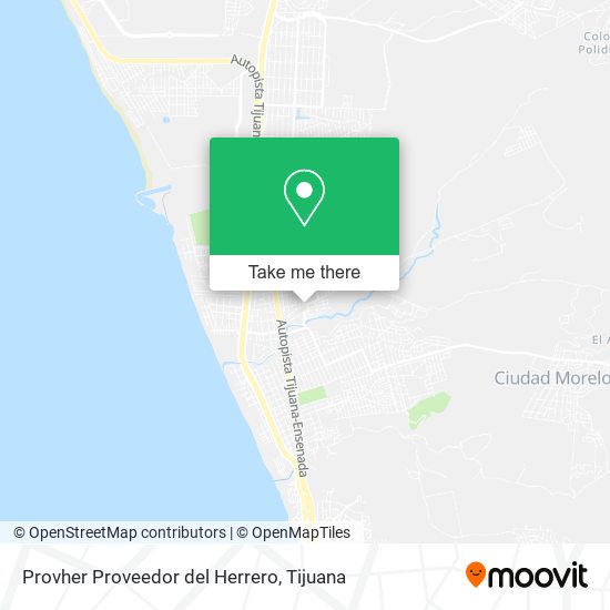 Provher Proveedor del Herrero map