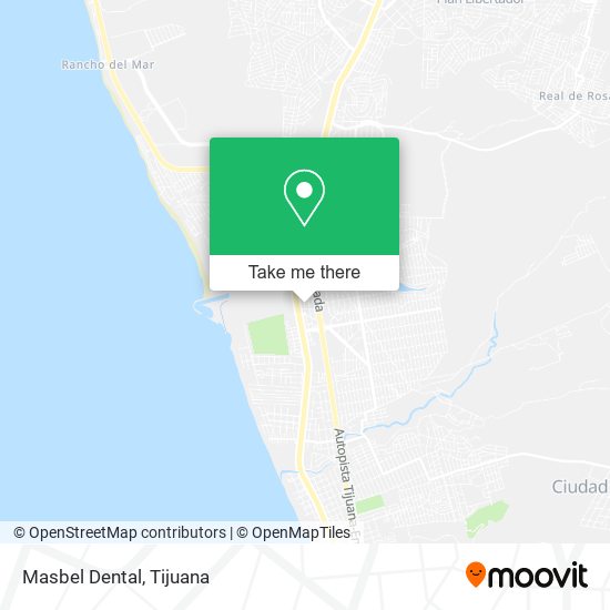 Mapa de Masbel Dental