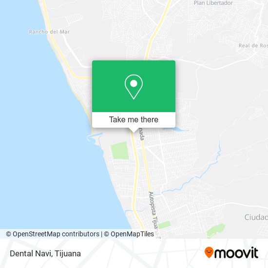 Dental Navi map