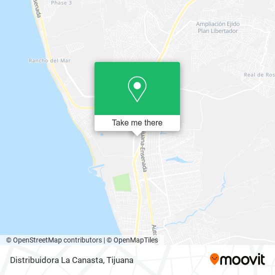 Distribuidora La Canasta map