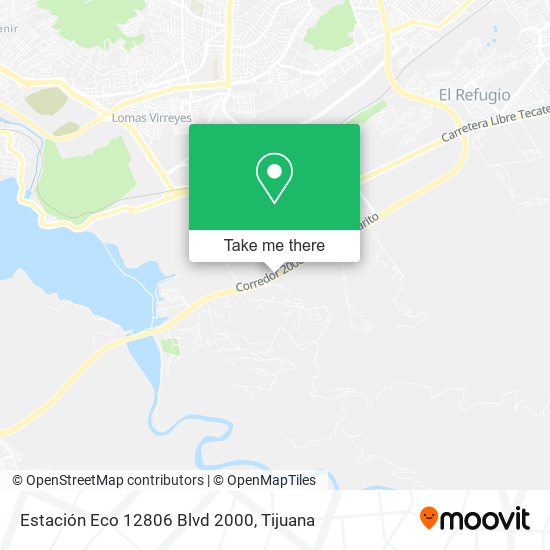 Estación Eco 12806 Blvd 2000 map