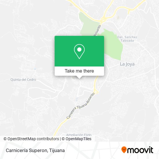 Mapa de Carnicería Superon