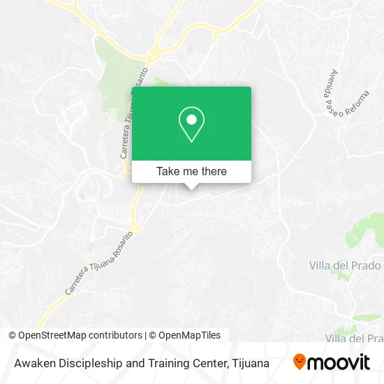 Mapa de Awaken Discipleship and Training Center