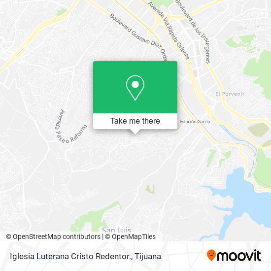 Iglesia Luterana Cristo Redentor. map