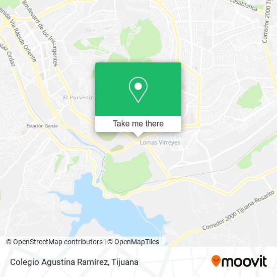 Colegio Agustina Ramírez map