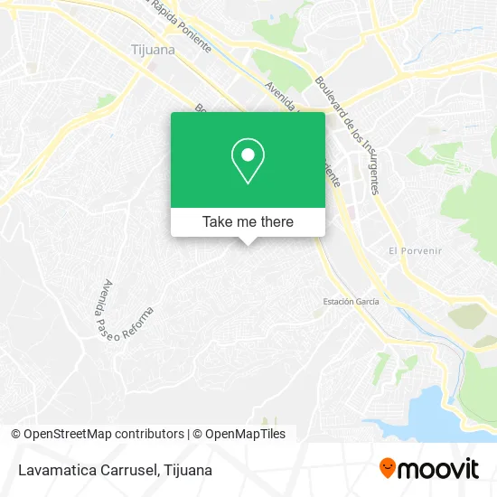 Lavamatica Carrusel map