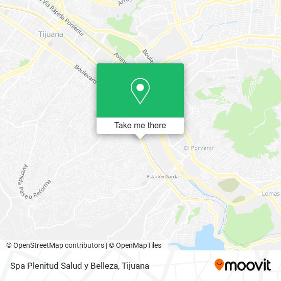 Spa Plenitud Salud y Belleza map