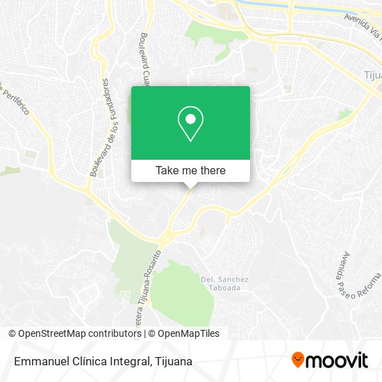 Emmanuel Clínica Integral map
