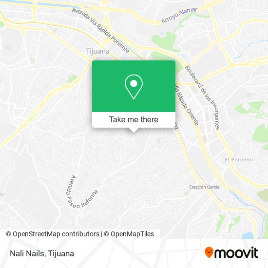 Mapa de Nali Nails