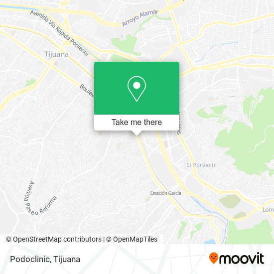 Mapa de Podoclinic