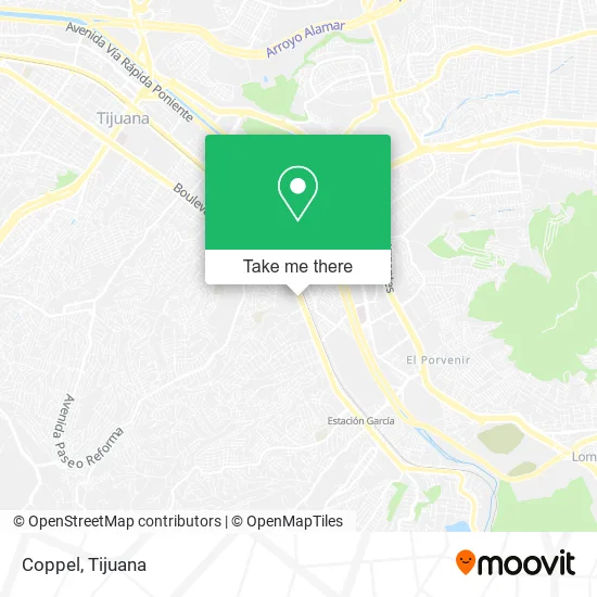 Coppel map