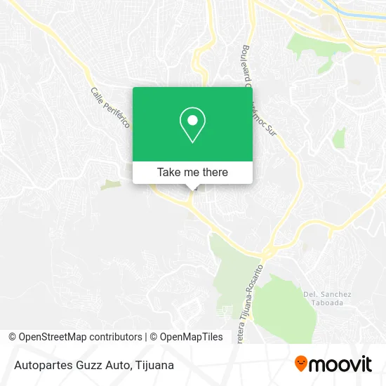 Autopartes Guzz Auto map