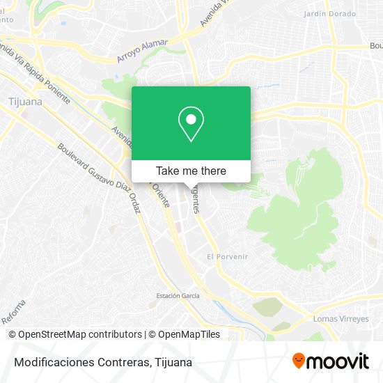 Modificaciones Contreras map