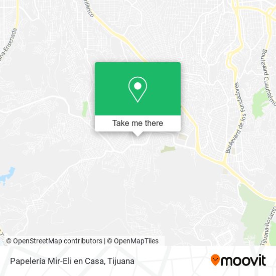 Mapa de Papelería Mir-Eli en Casa