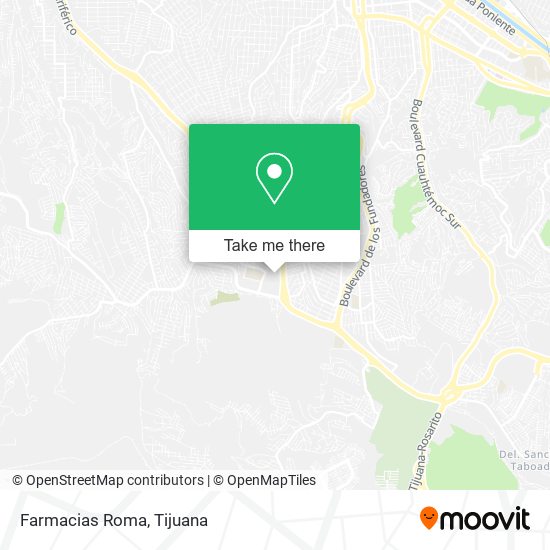 Farmacias Roma map