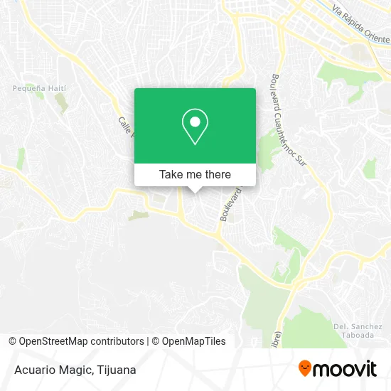 Acuario Magic map