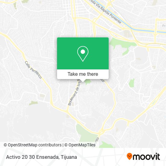 Activo 20 30 Ensenada map