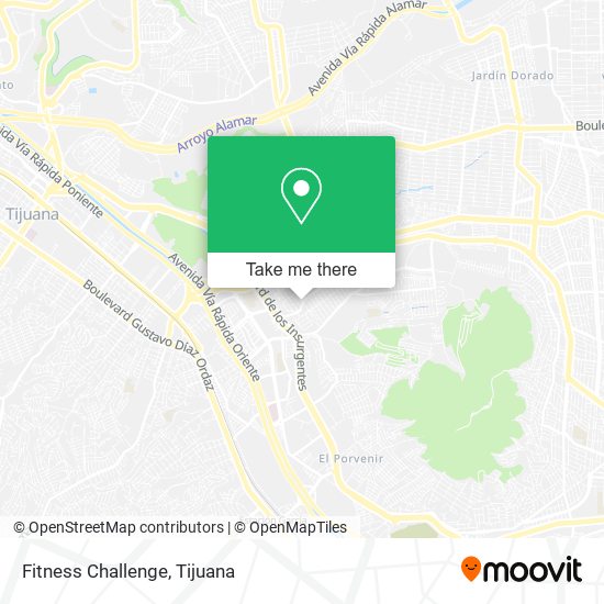 Mapa de Fitness Challenge