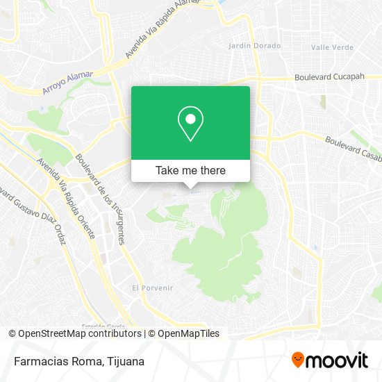 Mapa de Farmacias Roma