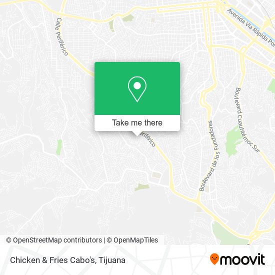 Mapa de Chicken & Fries Cabo's