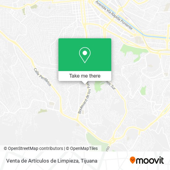 Venta de Artículos de Limpieza map