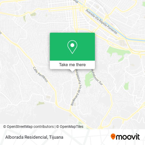 Mapa de Alborada Residencial