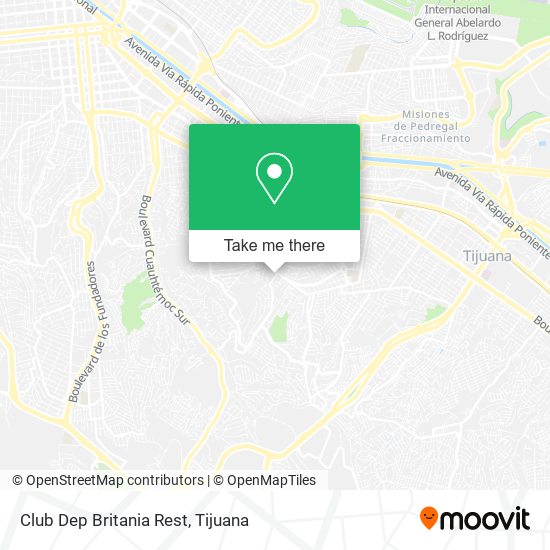 Club Dep Britania Rest map