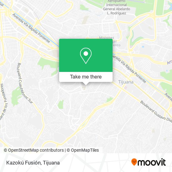 Kazokú Fusión map